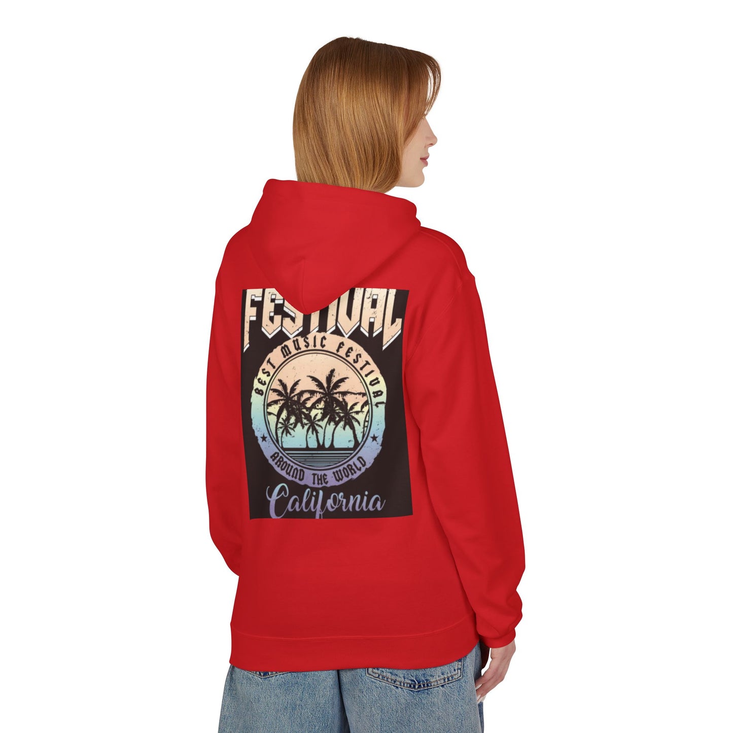 Festival Vibes Hoodie | Beach Music Festival Apparel, Summer Hoodie, California Style, Unisex Streetwear, Gift for Music Lovers