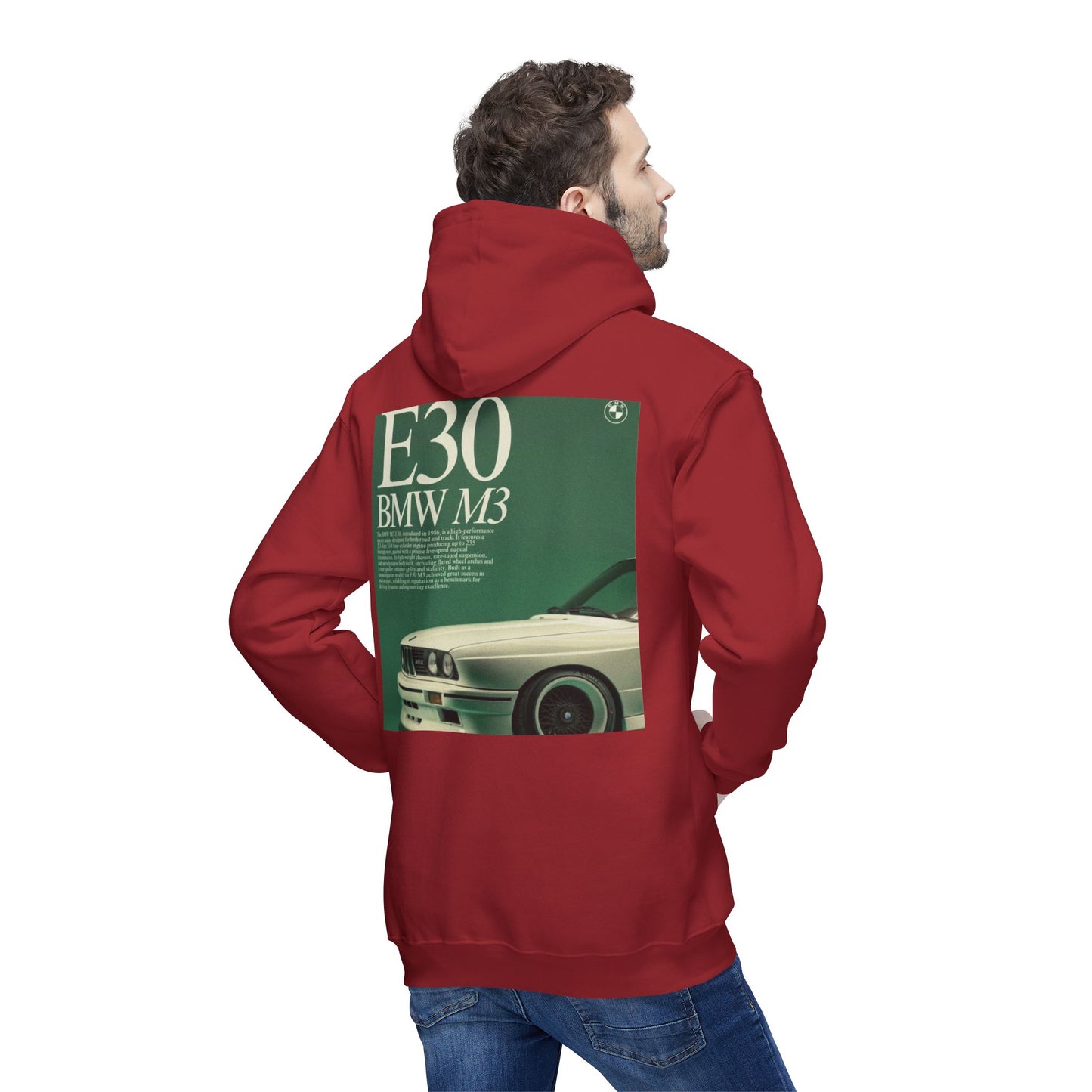 Retro BMW M3 Unisex Hoodie - Made in the USA