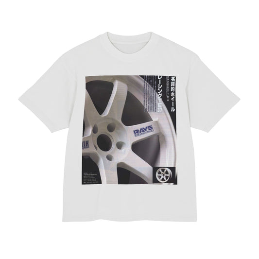 Rays Wheel Graphic Tee - JDM Racing Rim T-Shirt