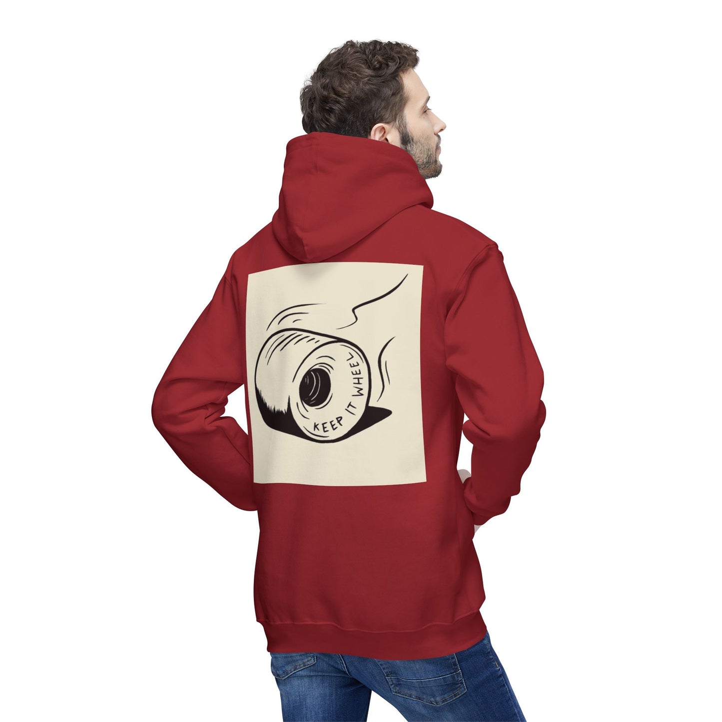 Unisex Hooded Sweatshirt, Made in US