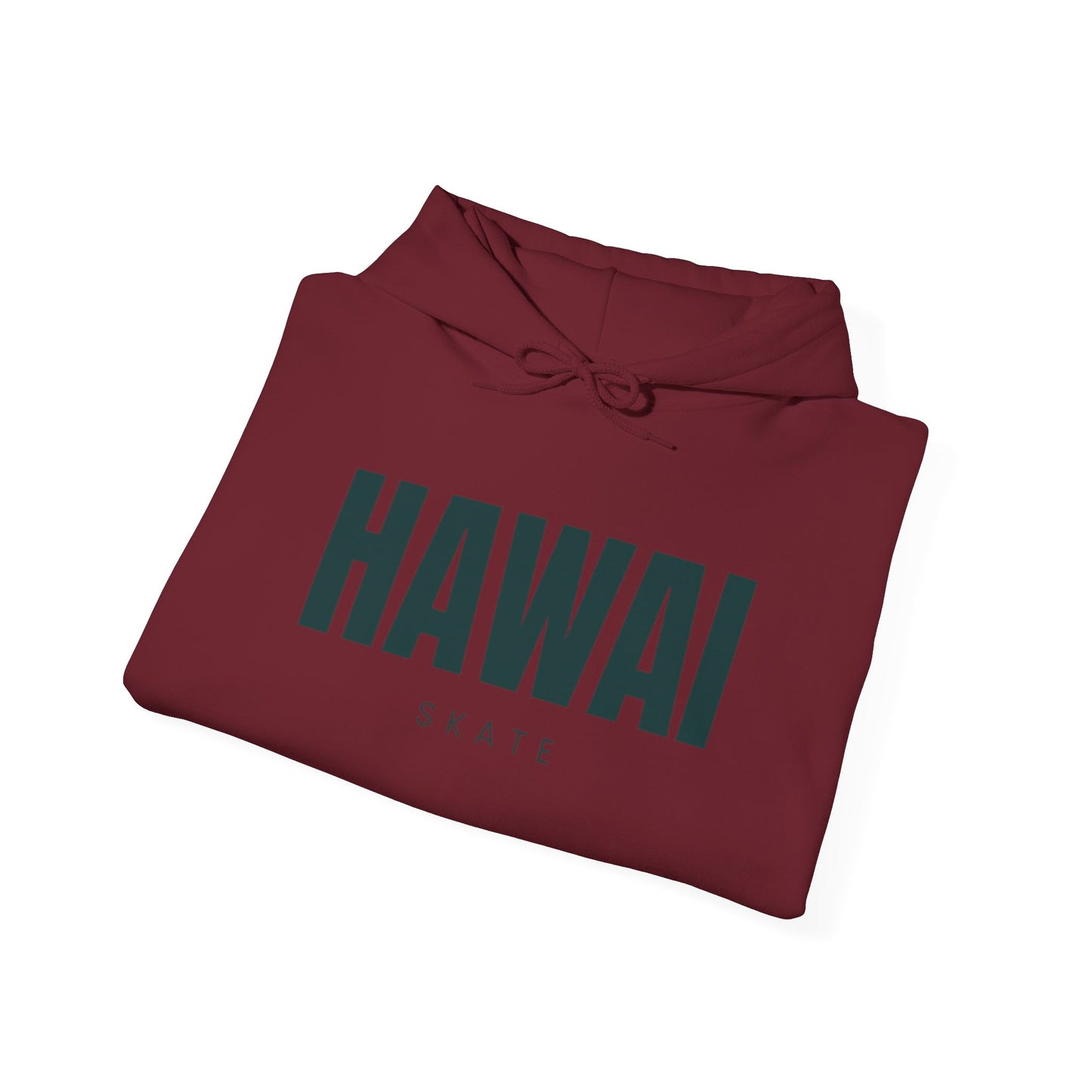 Hawai Skate Hooded Sweatshirt - Casual Streetwear, Unisex Pullover, Perfect for Skate Lovers, Ideal for Everyday Wear, Gift for Him/Her