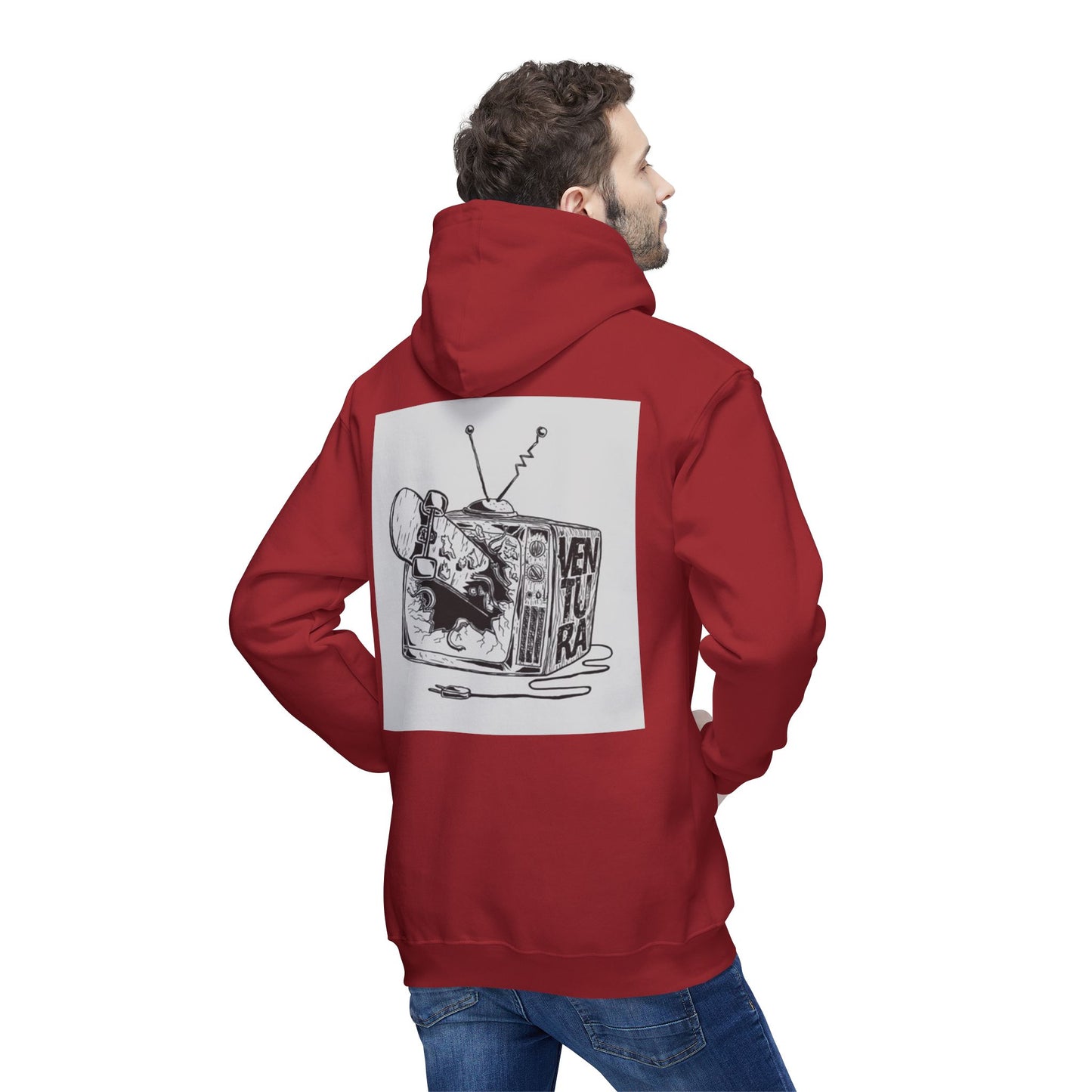 Unisex Hooded Sweatshirt, Made in US