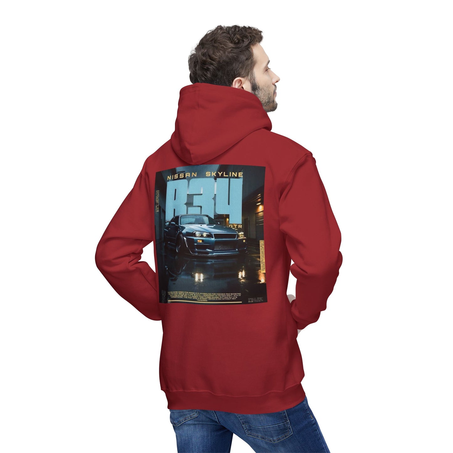 Unisex Hooded Sweatshirt, Made in US