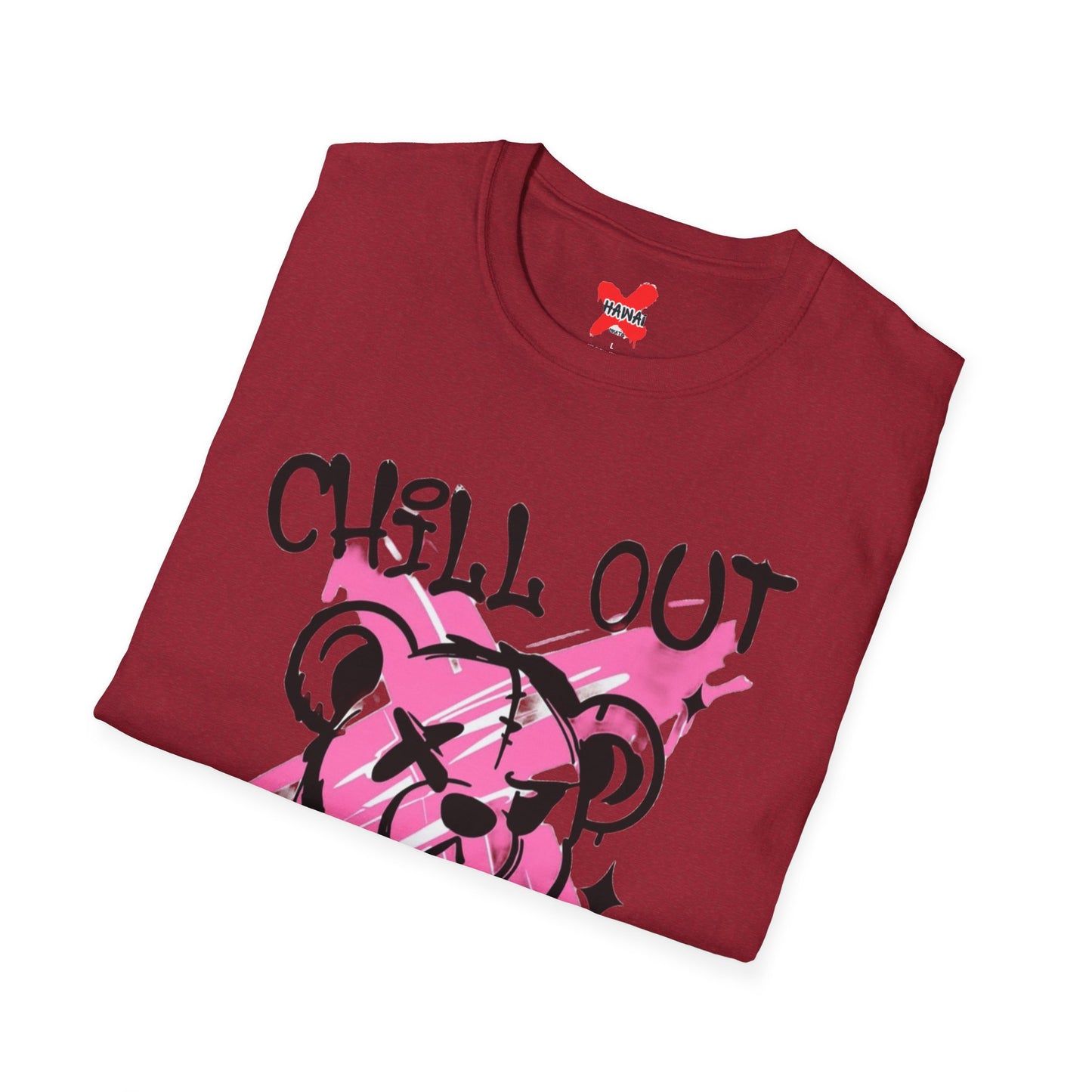 Chill Out Bear Graphic Tee for Relaxed Vibes