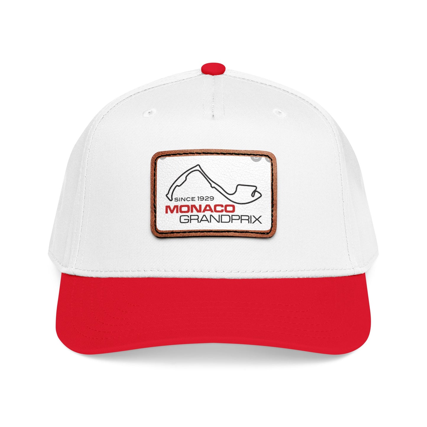 Monaco Grand Prix Leather Patch Baseball Cap