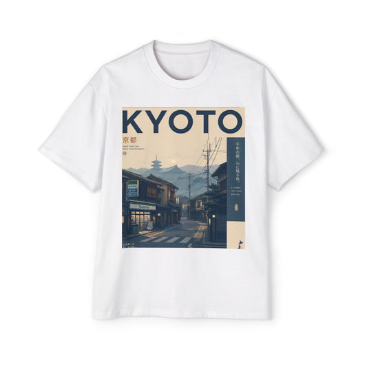 Kyoto Vintage Travel Tee β Japanese Street Scene Graphic T-Shirt