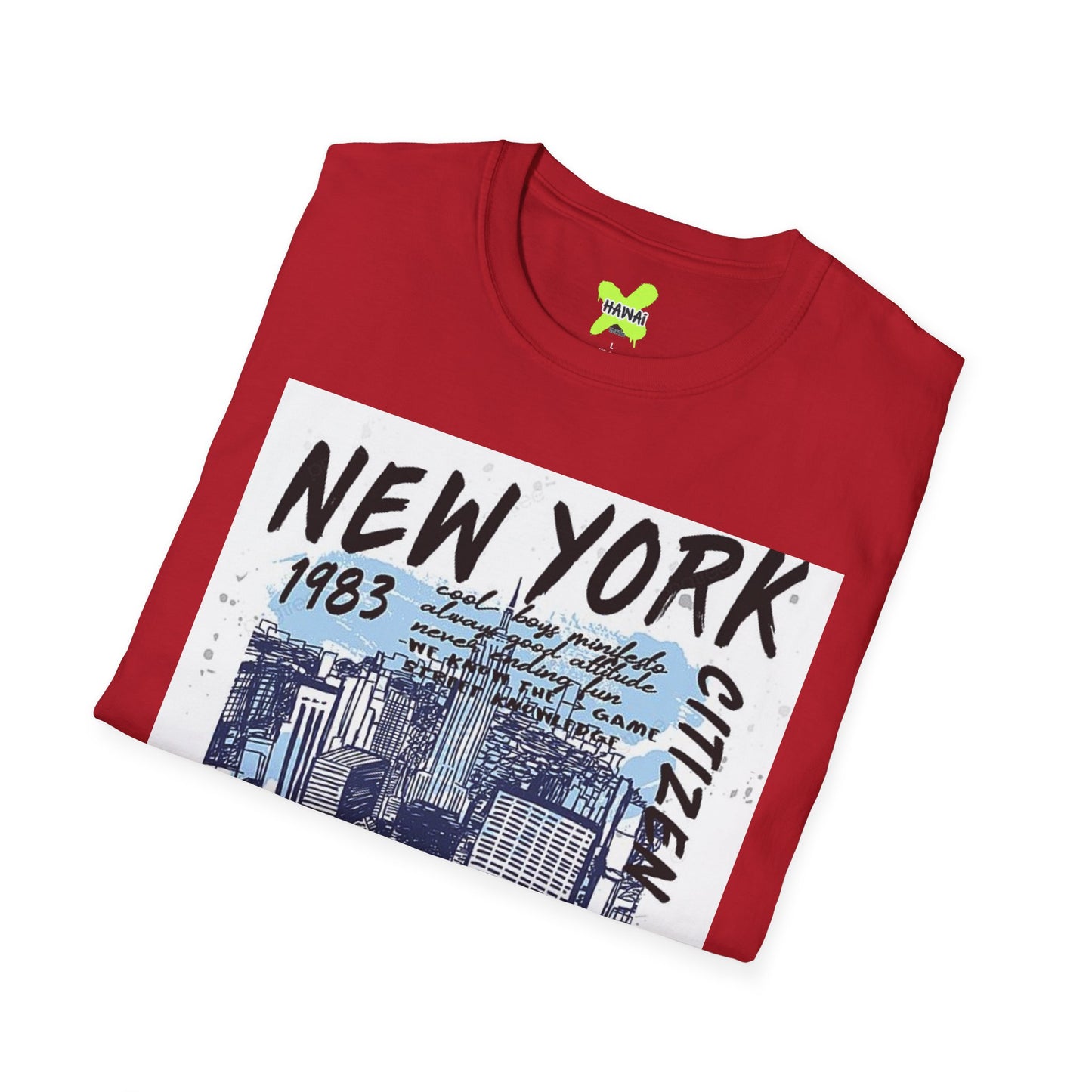 New York City Graphic Unisex T-Shirt - 1983 District 212 Design