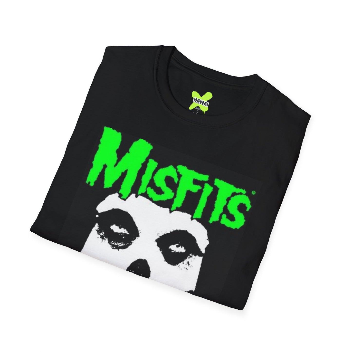 Misfits Skull Unisex Softstyle T-Shirt - Vintage Punk Rock Apparel