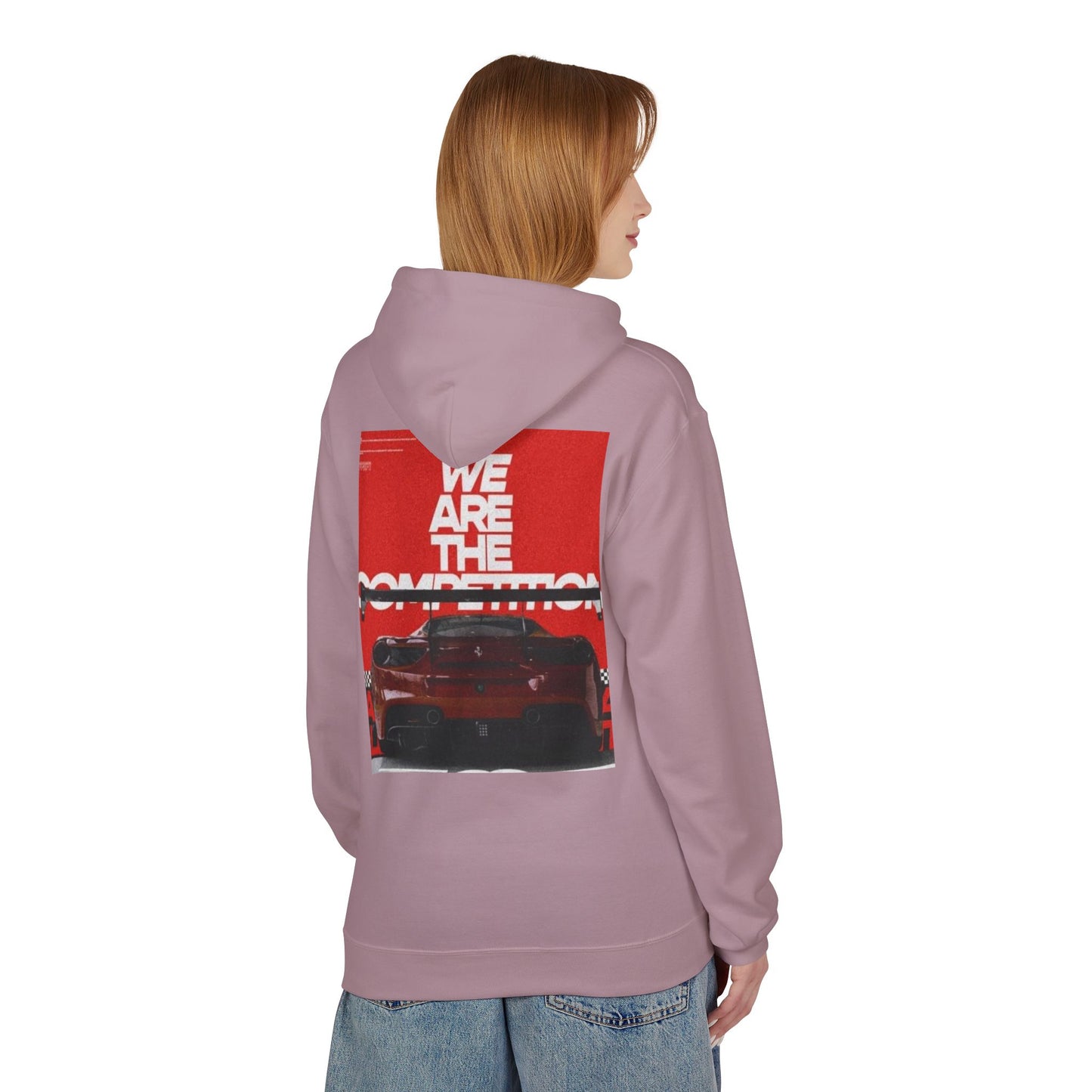 Unisex Fleece Hoodie - 'We Are The Competition' Car Design
