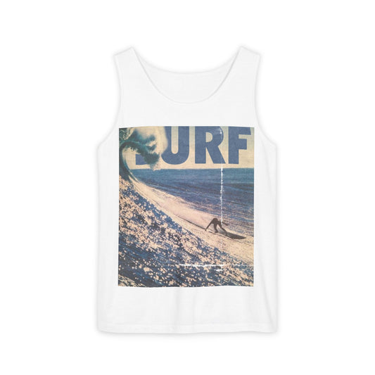 Surf Vintage Tank Top β Retro Beach Surfing Graphic