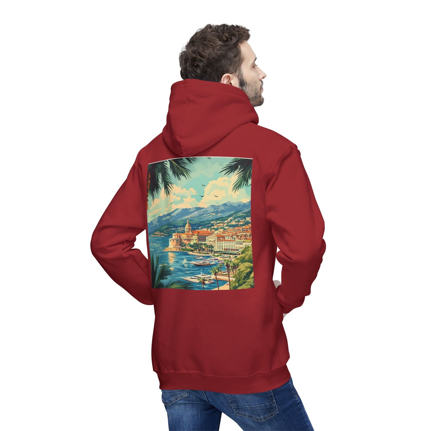 Coastal Vibes Unisex Hooded Sweatshirt - Perfect for Beach Lovers