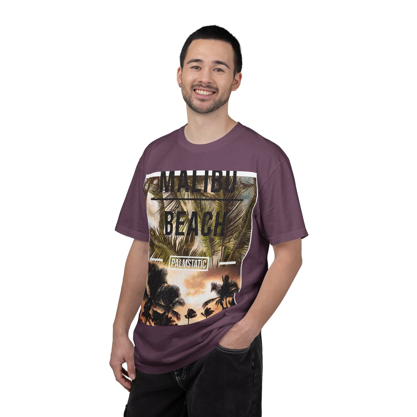 Malibu Beach Palm Photo T-Shirt