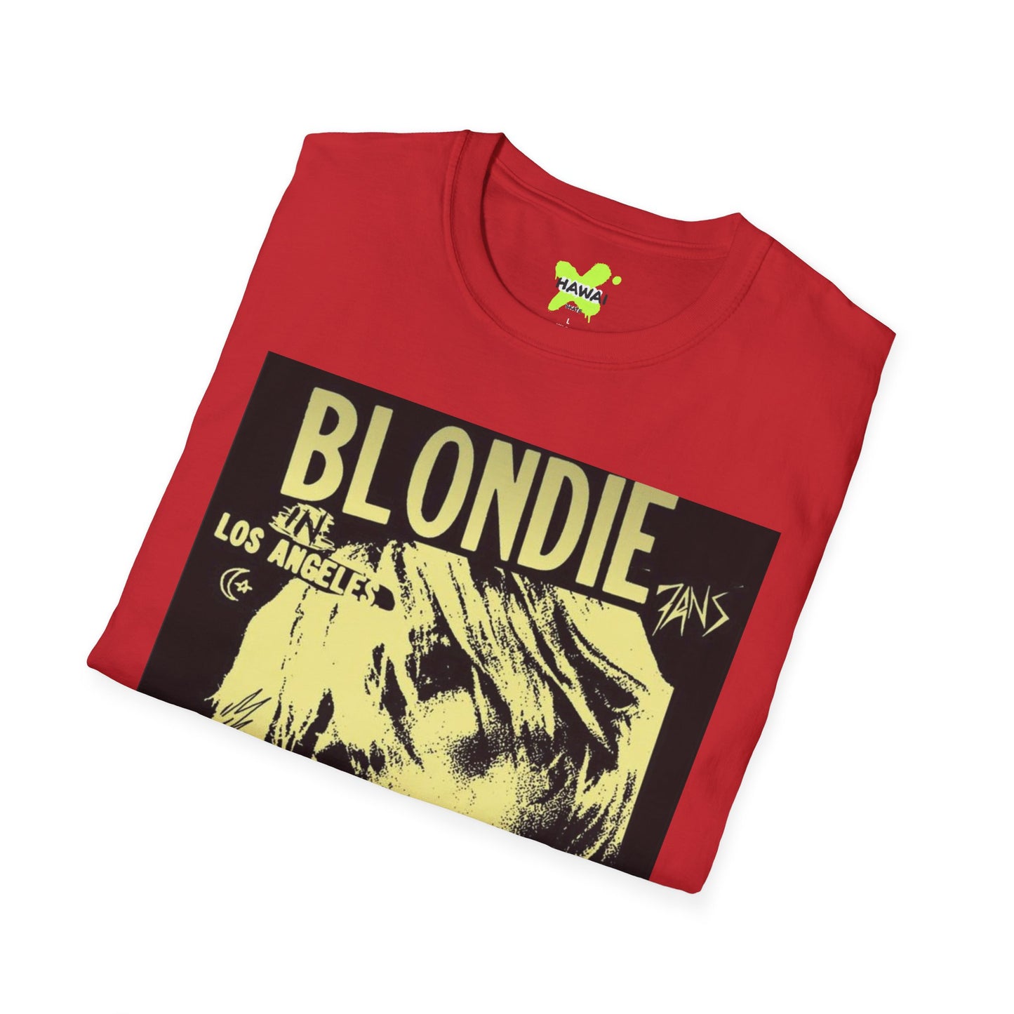 Vintage Blondie Unisex Softstyle T-Shirt - Retro Music Graphic Tee