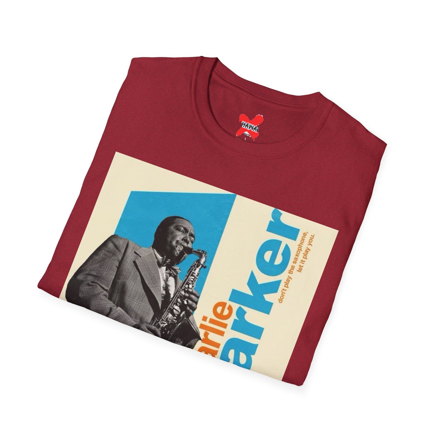Vintage Charlie Parker Unisex Softstyle T-Shirt - Music Lover Tee