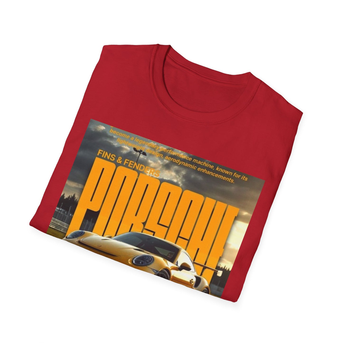 Vintage Porsche Graphic Unisex Softstyle T-Shirt