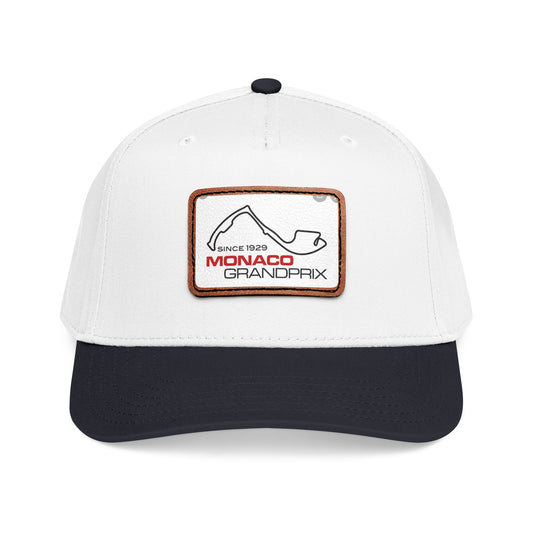 Monaco Grand Prix Leather Patch Baseball Cap