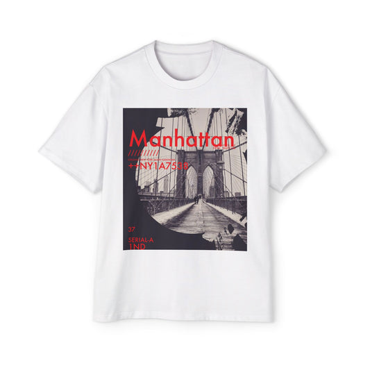 Manhattan Bridge Graphic Tee — Vintage NYC Photo Print