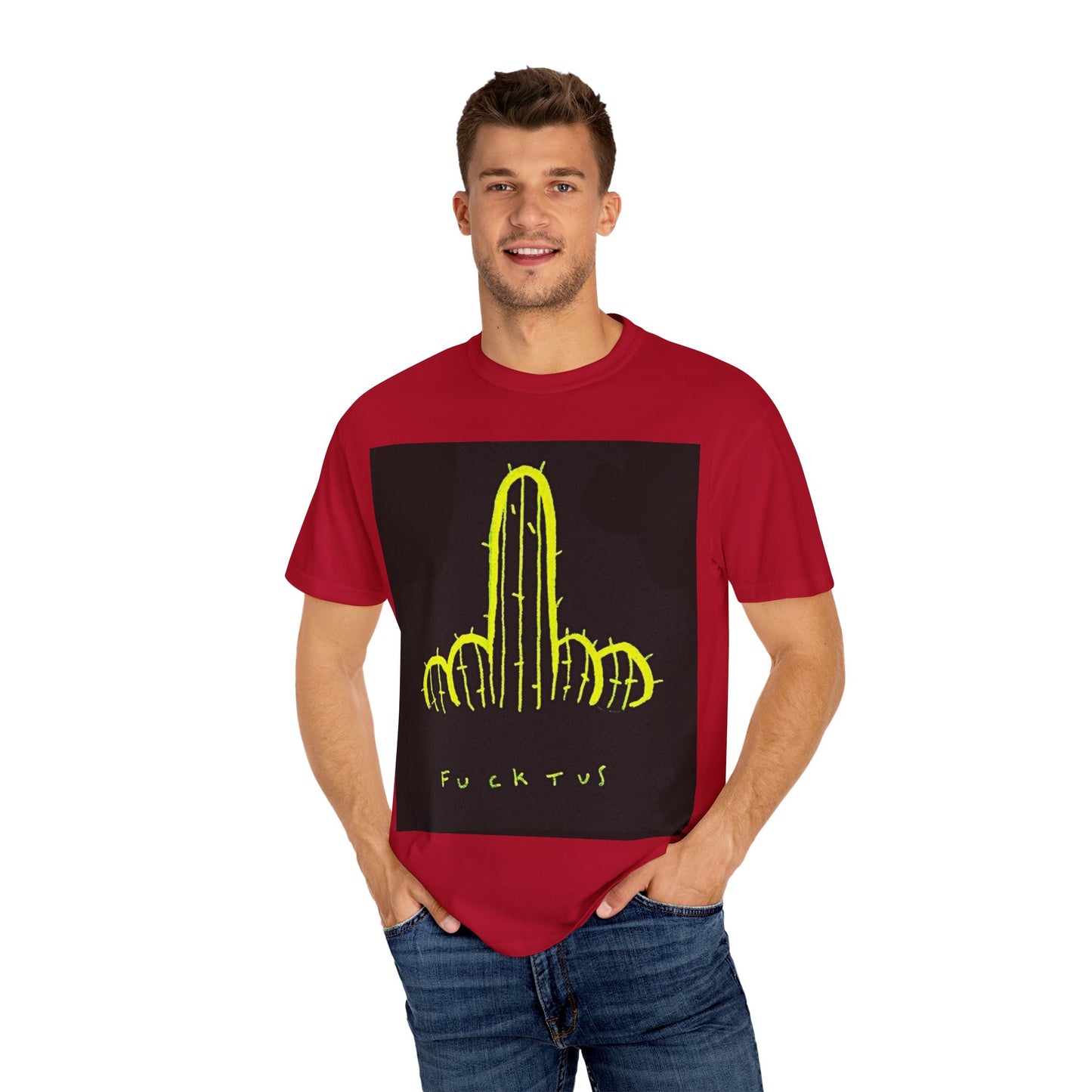 Funny Cactus Graphic T-Shirt - Unisex, Vibrant Design"}