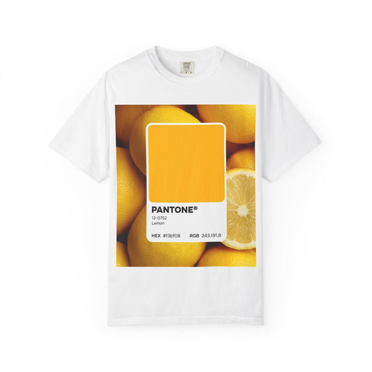 Pantone Lemon Print T-Shirt