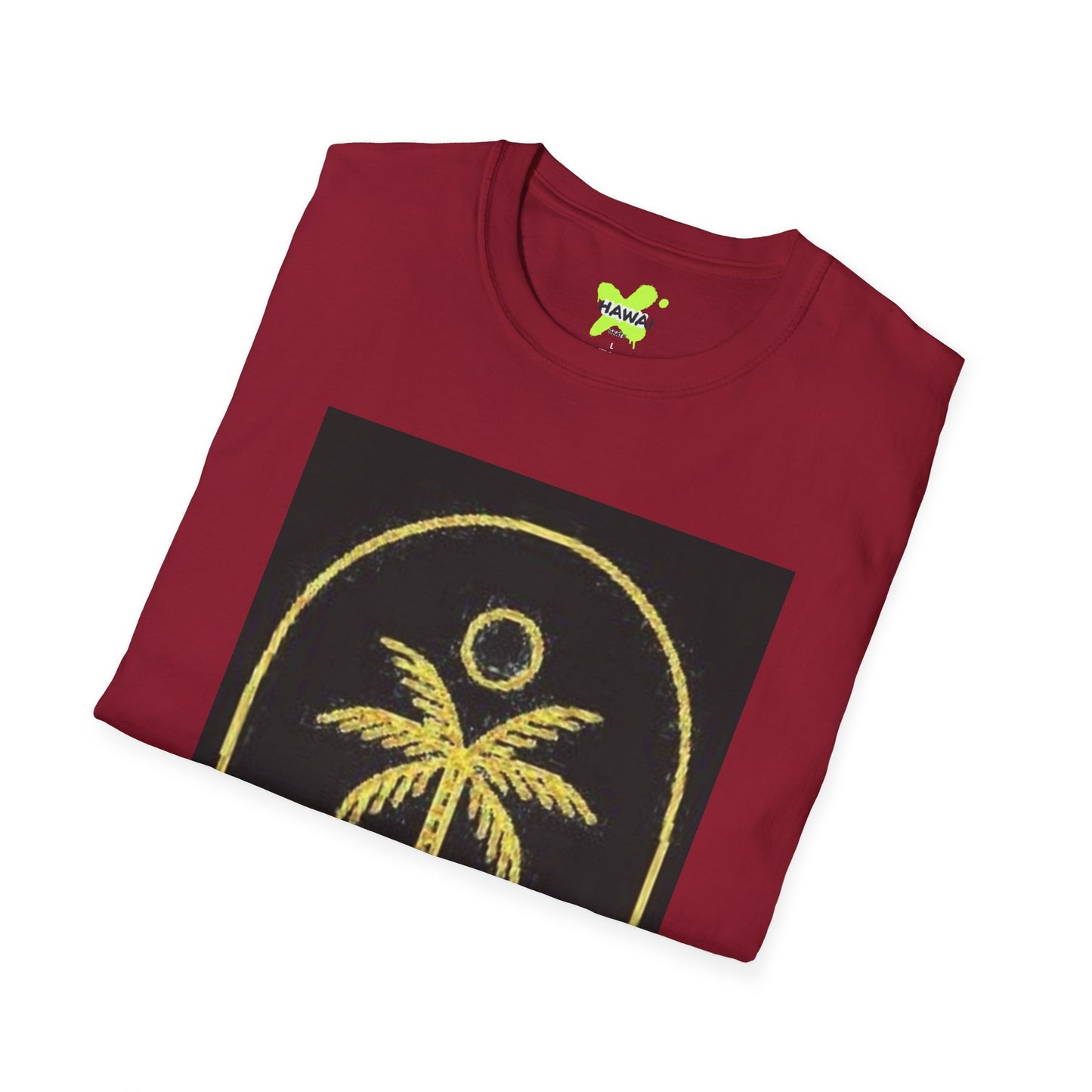 Hawaii Palm Tree Unisex Softstyle T-Shirt