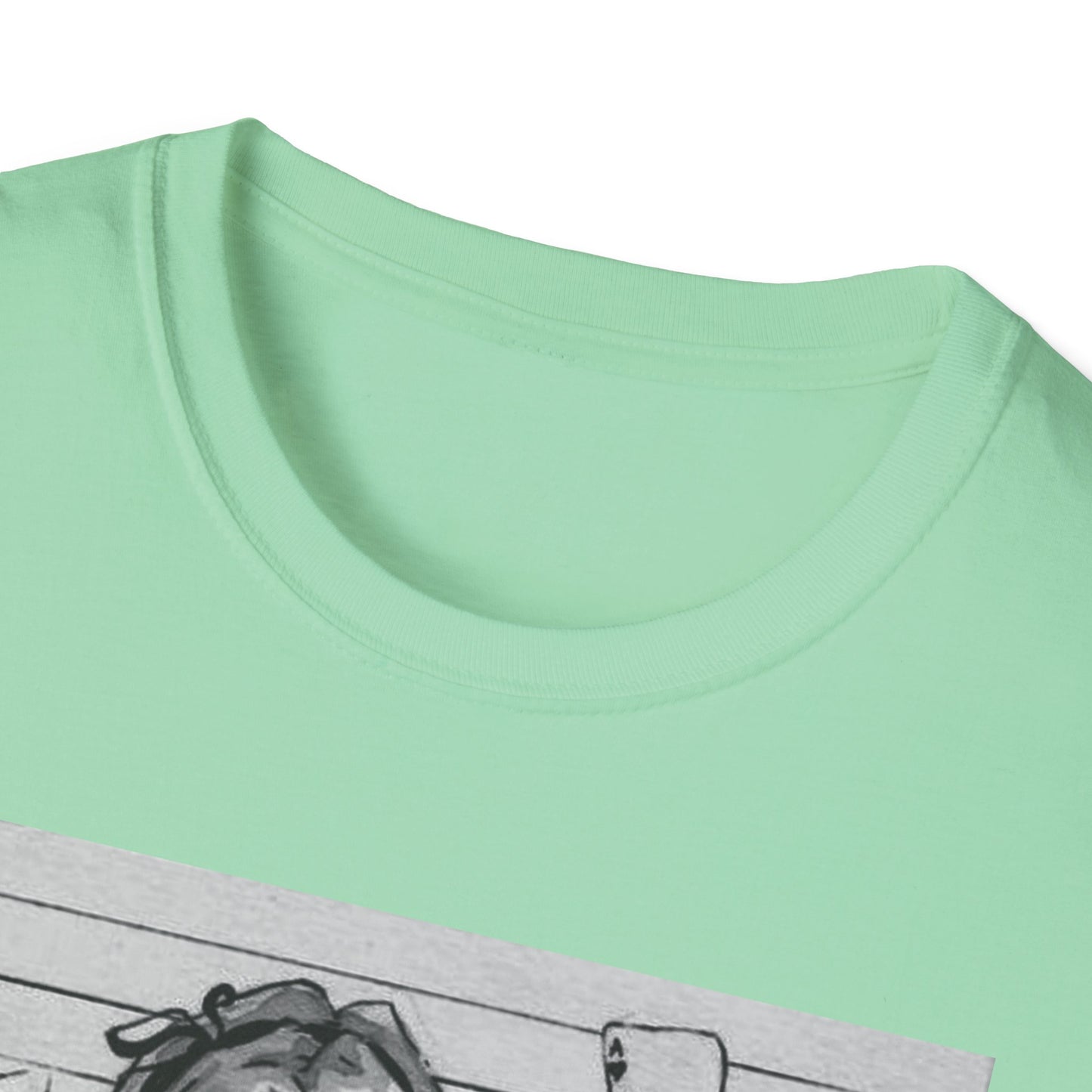 Alice in Wonderland Inspired Softstyle T-Shirt - Vintage Design
