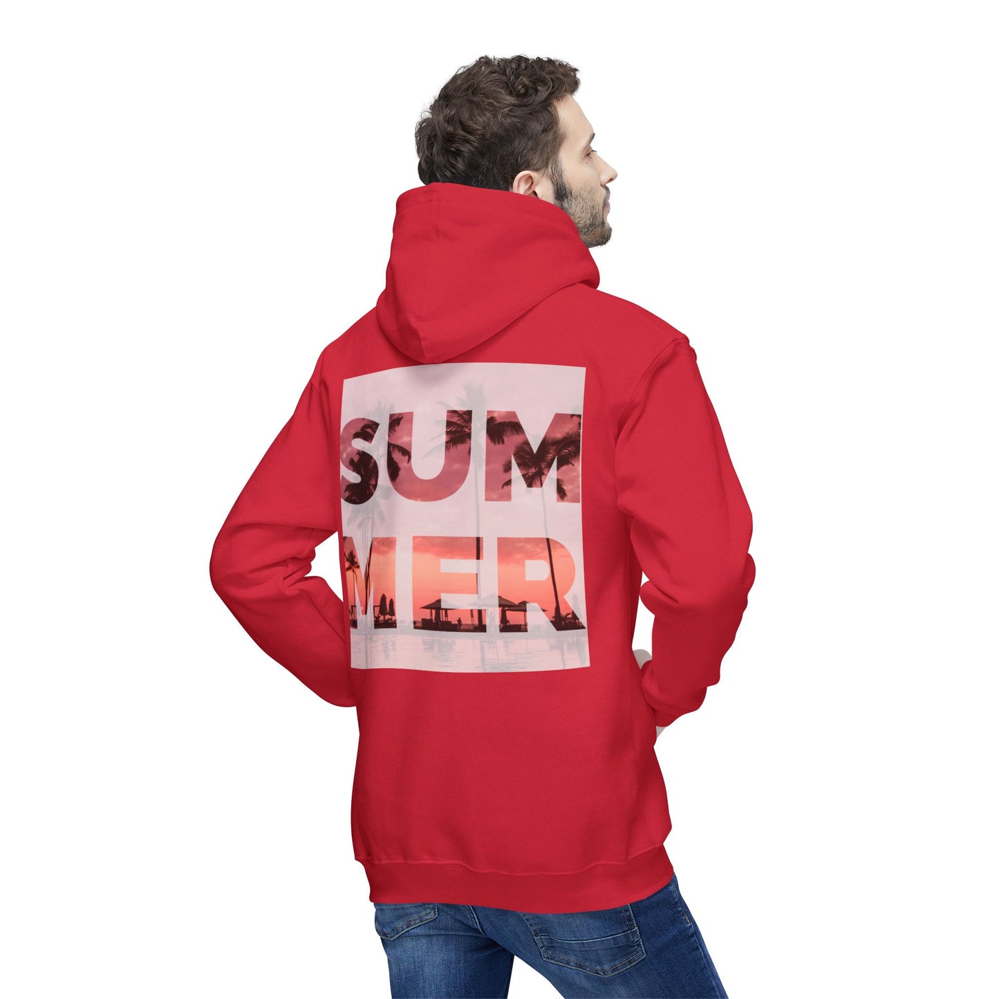 Summer Vibes Unisex Hooded Sweatshirt - Made in the USA