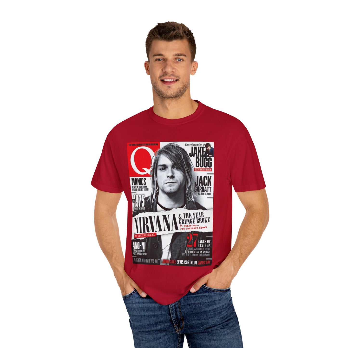 Nirvana Graphic T-Shirt - Retro Rock Apparel for Music Lovers