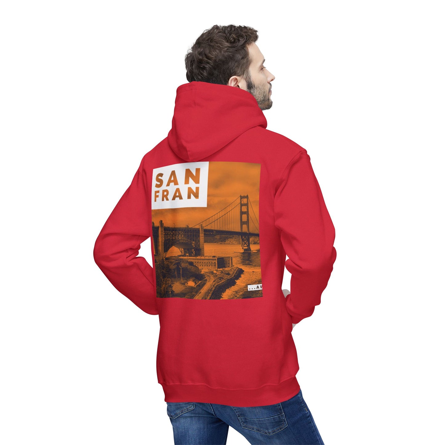 Unisex Hooded Sweatshirt, Made in US