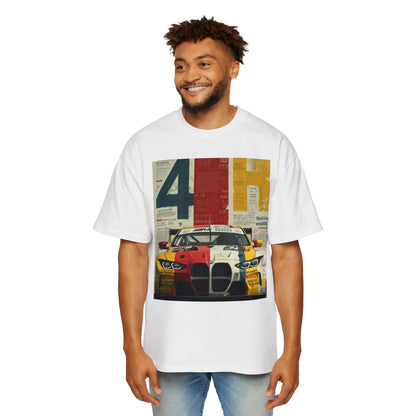 Racing Heritage Tee — Retro BMW M4 Motorsport Graphic T-Shirt