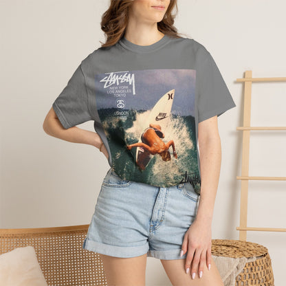 Surf Photo Tee — Vintage Surfer Graphic T-Shirt