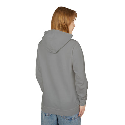Tropical Sunset Hoodie - Unisex Lightweight Sweatshirt with Palm Tree Design