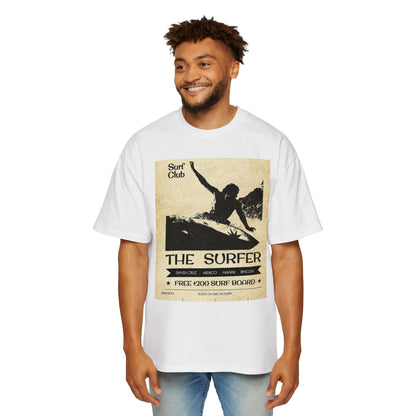 The Surfer Vintage Surf Club Tee — Men's Oversized Surf Graphic T-Shirt