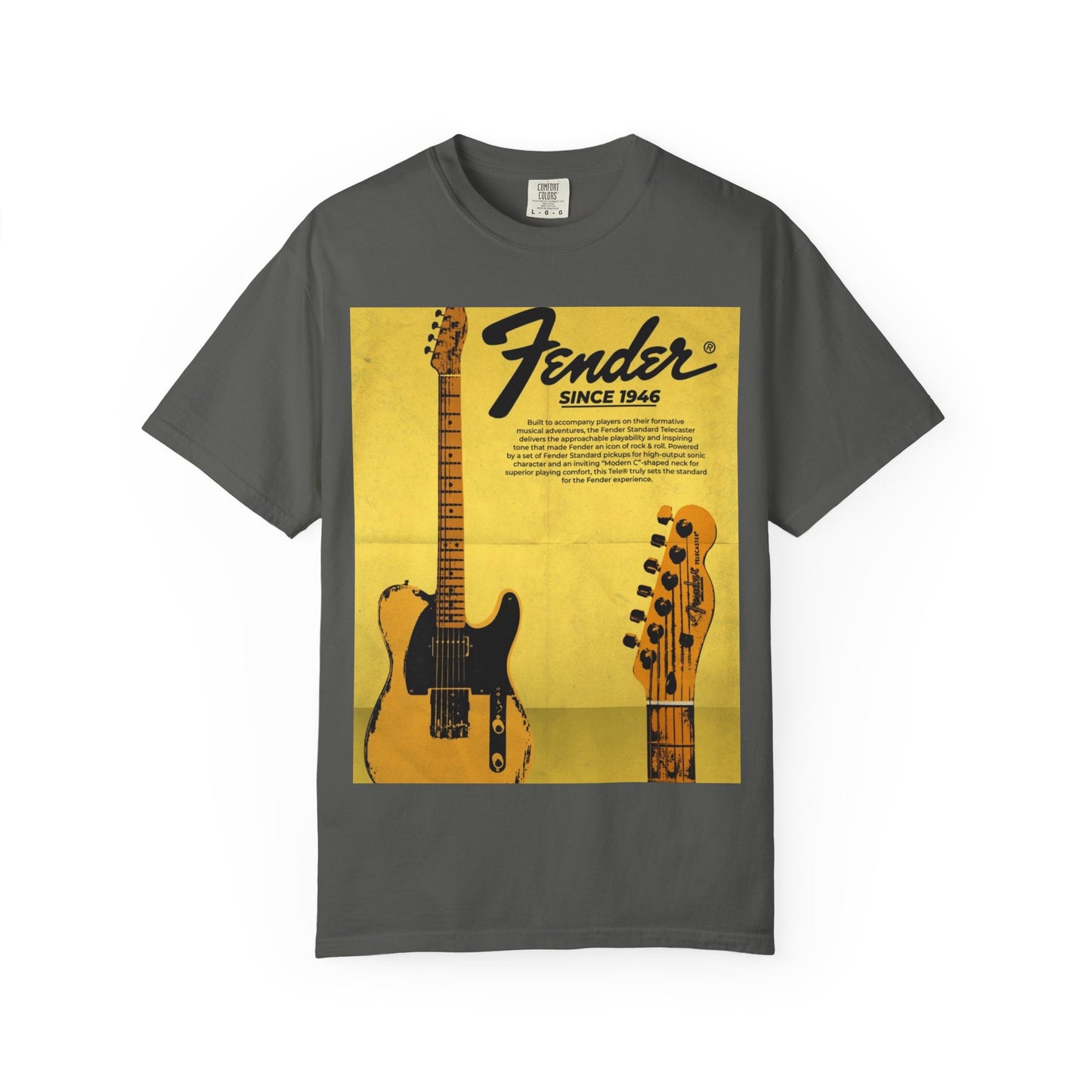 Fender Vintage Guitar T-Shirt — Since 1946 Graphic Tee