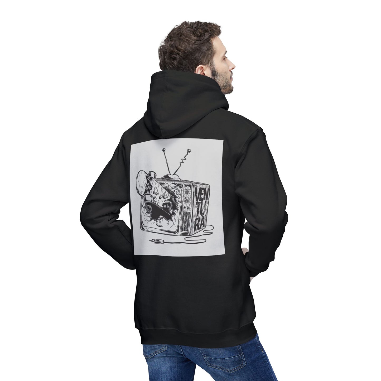 Unisex Hooded Sweatshirt, Made in US