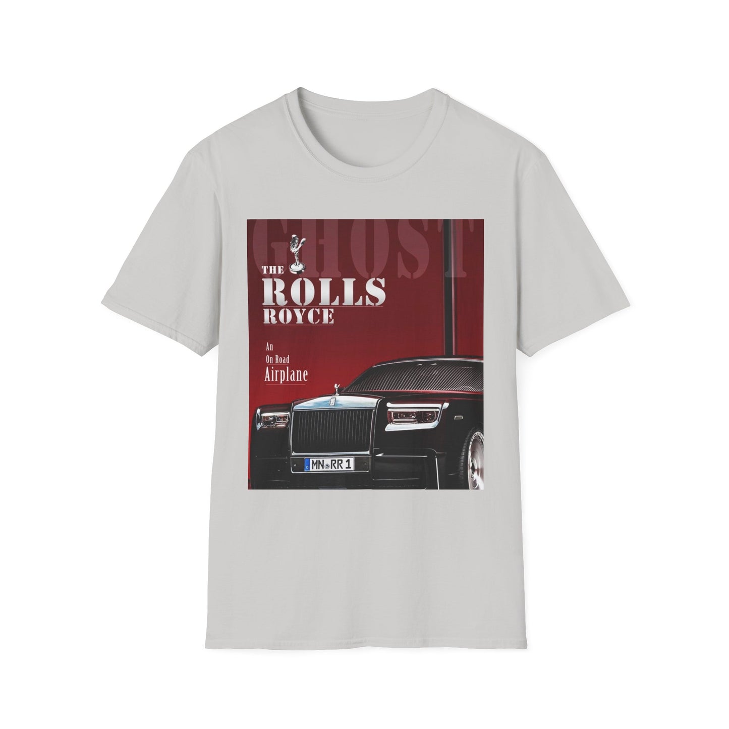 Luxury Car Graphic T-Shirt - Rolls Royce Design