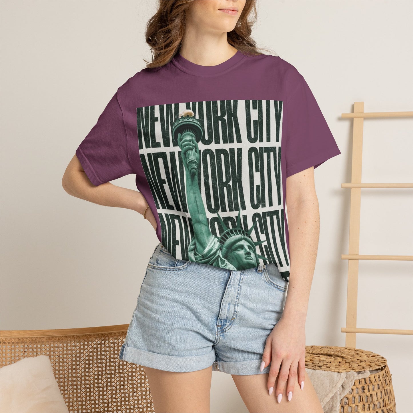 New York City Statue of Liberty Graphic T-Shirt — Retro Urban Travel Tee