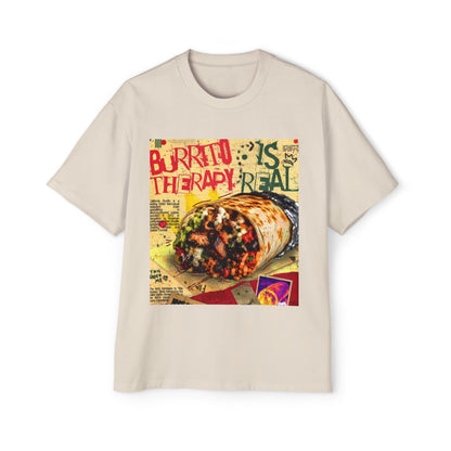 Burrito Is Therapy Tee — Funny Food Graphic T-Shirt