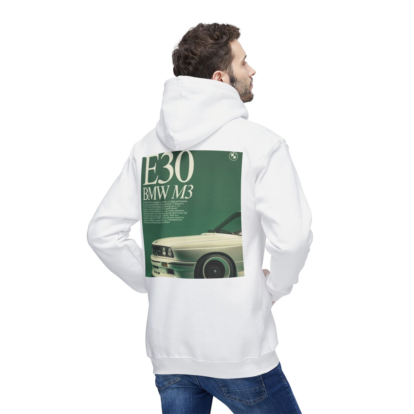 Retro BMW M3 Unisex Hoodie - Made in the USA