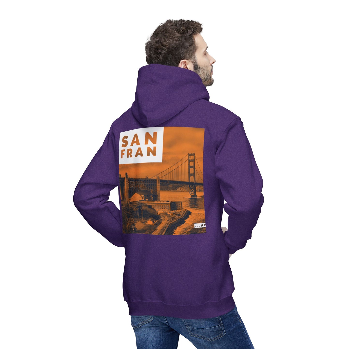 Unisex Hooded Sweatshirt, Made in US