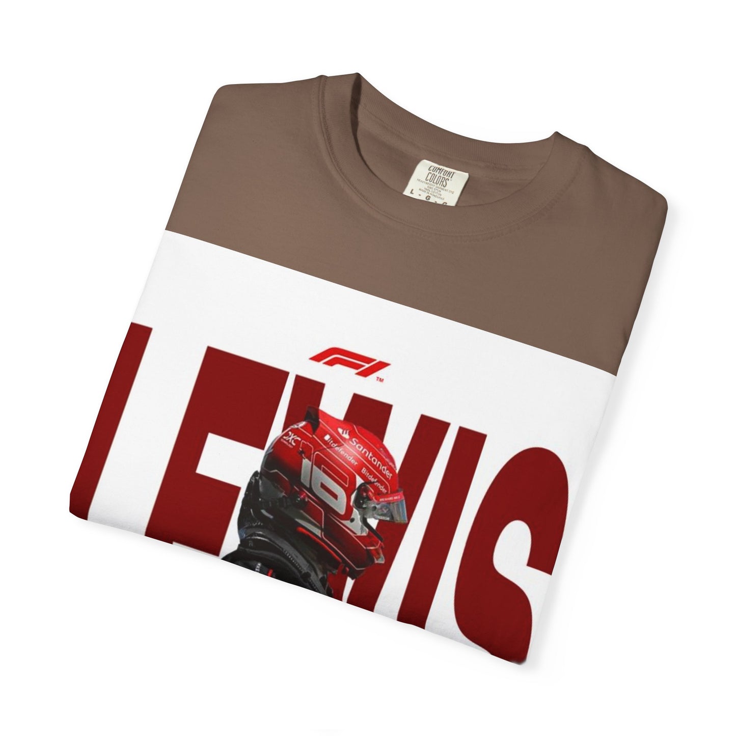 Lewis Hamilton F1 Unisex Garment-Dyed T-Shirt - Perfect for Racing Fans