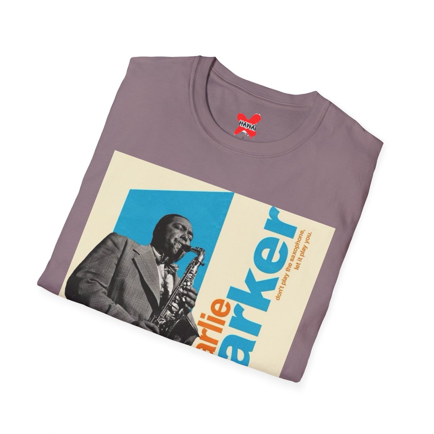 Vintage Charlie Parker Unisex Softstyle T-Shirt - Music Lover Tee