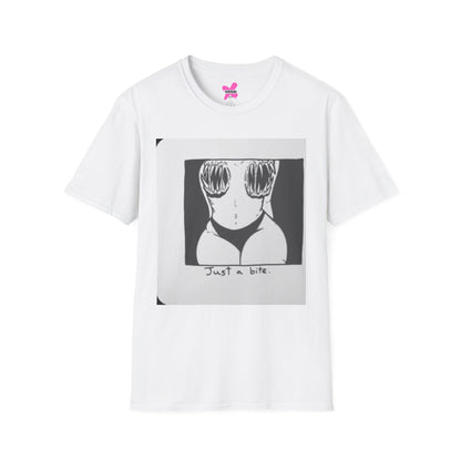 Funny Unisex Graphic T-Shirt - 'Just a Bite'