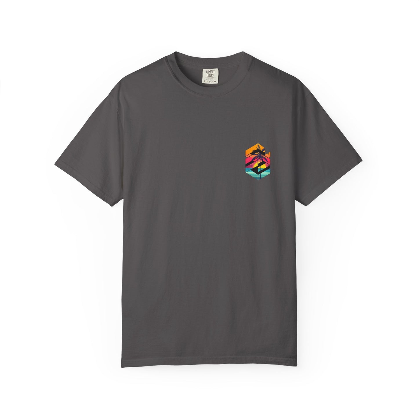 Tropical Sunset Unisex T-Shirt | Beach Vibes & Relaxation