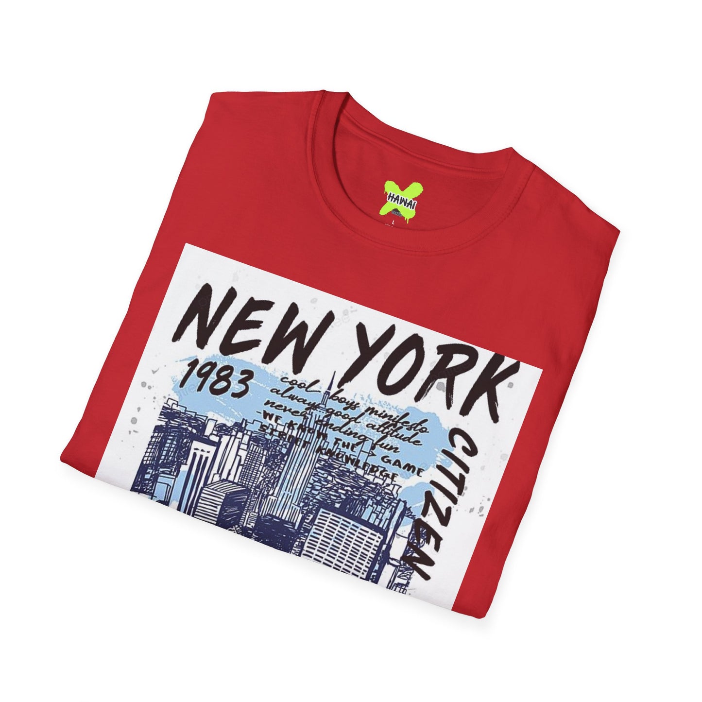 New York City Graphic Unisex T-Shirt - 1983 District 212 Design