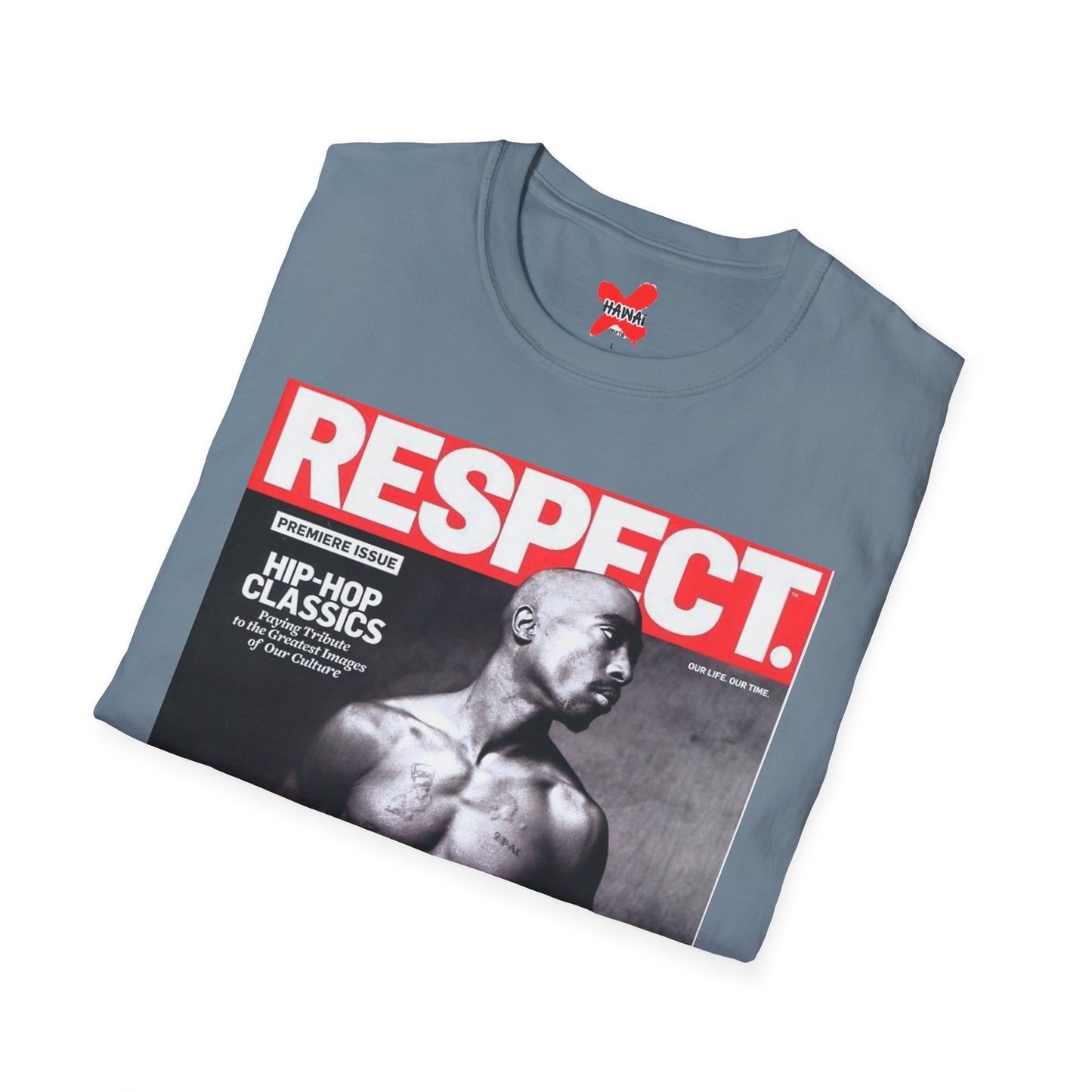 Hip-Hop Respect Unisex Softstyle T-Shirt, Streetwear Tee, Music Lover Gift, Urban Style, Casual Fashion, Graphic Tee