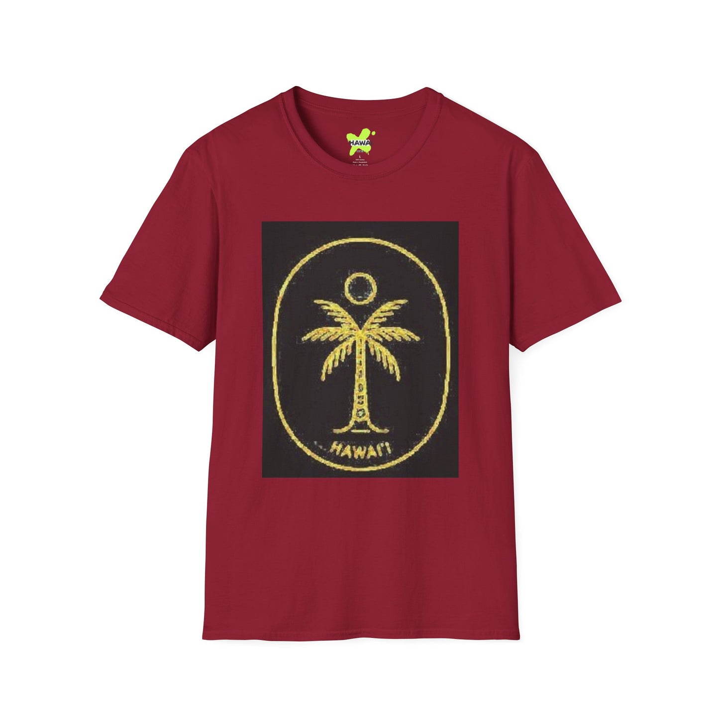 Hawaii Palm Tree Unisex Softstyle T-Shirt