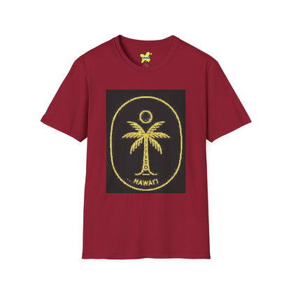 Hawaii Palm Tree Unisex Softstyle T-Shirt