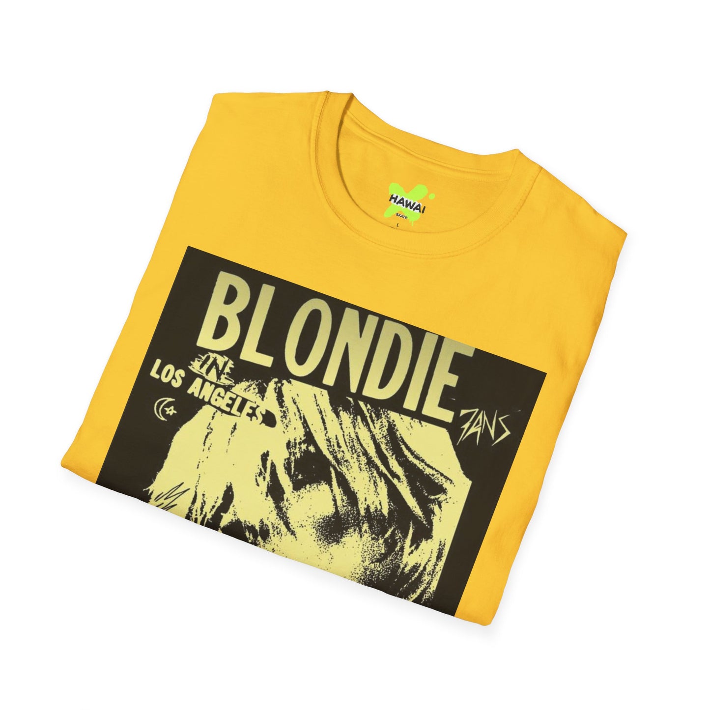 Vintage Blondie Unisex Softstyle T-Shirt - Retro Music Graphic Tee