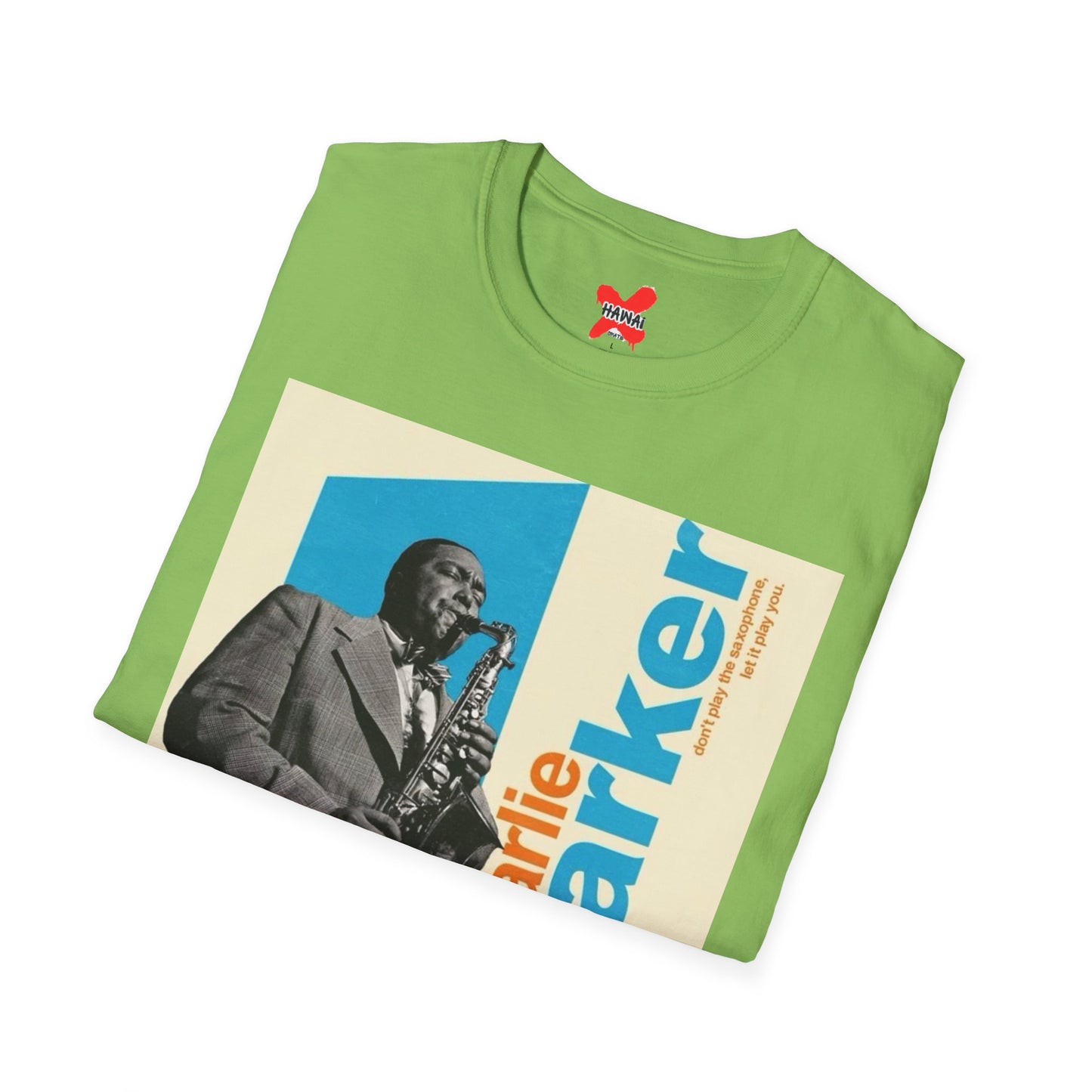 Vintage Charlie Parker Unisex Softstyle T-Shirt - Music Lover Tee
