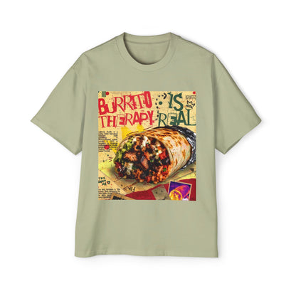 Burrito Is Therapy Tee — Funny Food Graphic T-Shirt